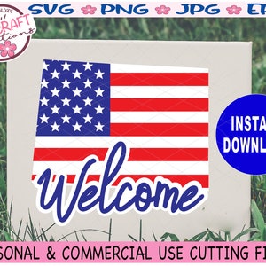 Colorado SVG File, Colorado Welcome Sign svg, State of Colorado svg, Colorado Flag SVG, Colorado png, USA flag svg, Stars and Stripes