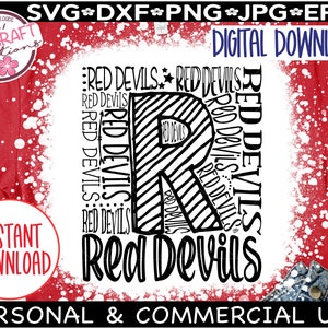 RODE DUIVELS SVG, rode duivel typografie, rode duivel voetbal, rode duivel juichen, rode duivel basketbal svg, rode duivel school mascotte shirt svg