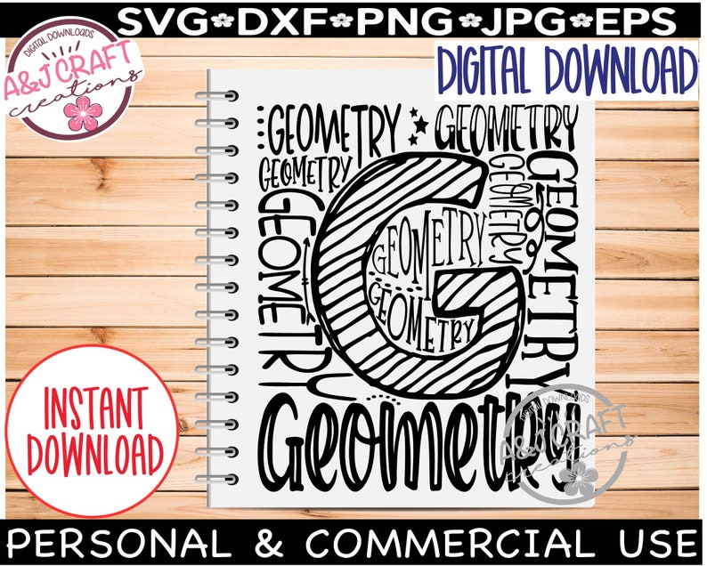 Math Geometry Svg Image Geometry Svg, Geometry Typography Svg, Geometry Teacher Svg, Geometry ...