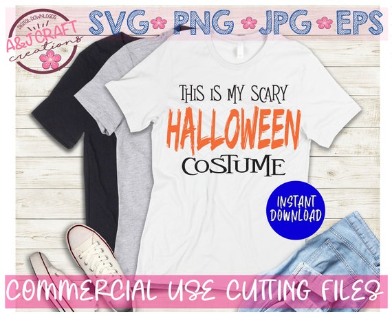 Buy This is My Scary Teacher Costume Svg / Halloween Svg / Online in India  