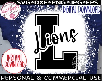 Lions SVG, Lions Football svg, Lions Cheer svg, Lions Shirt svg, Lions Cheer Mom, Lions Spirit svg, Lions png, Lions Pride svg, Go Lions