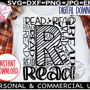 LESEN SVG, Lesen Typografie svg, Lesen Lehrer zware svg, Lesen Sublimation, Lesegruppe, Lehrerwertschätzung, Lesefach Typografie