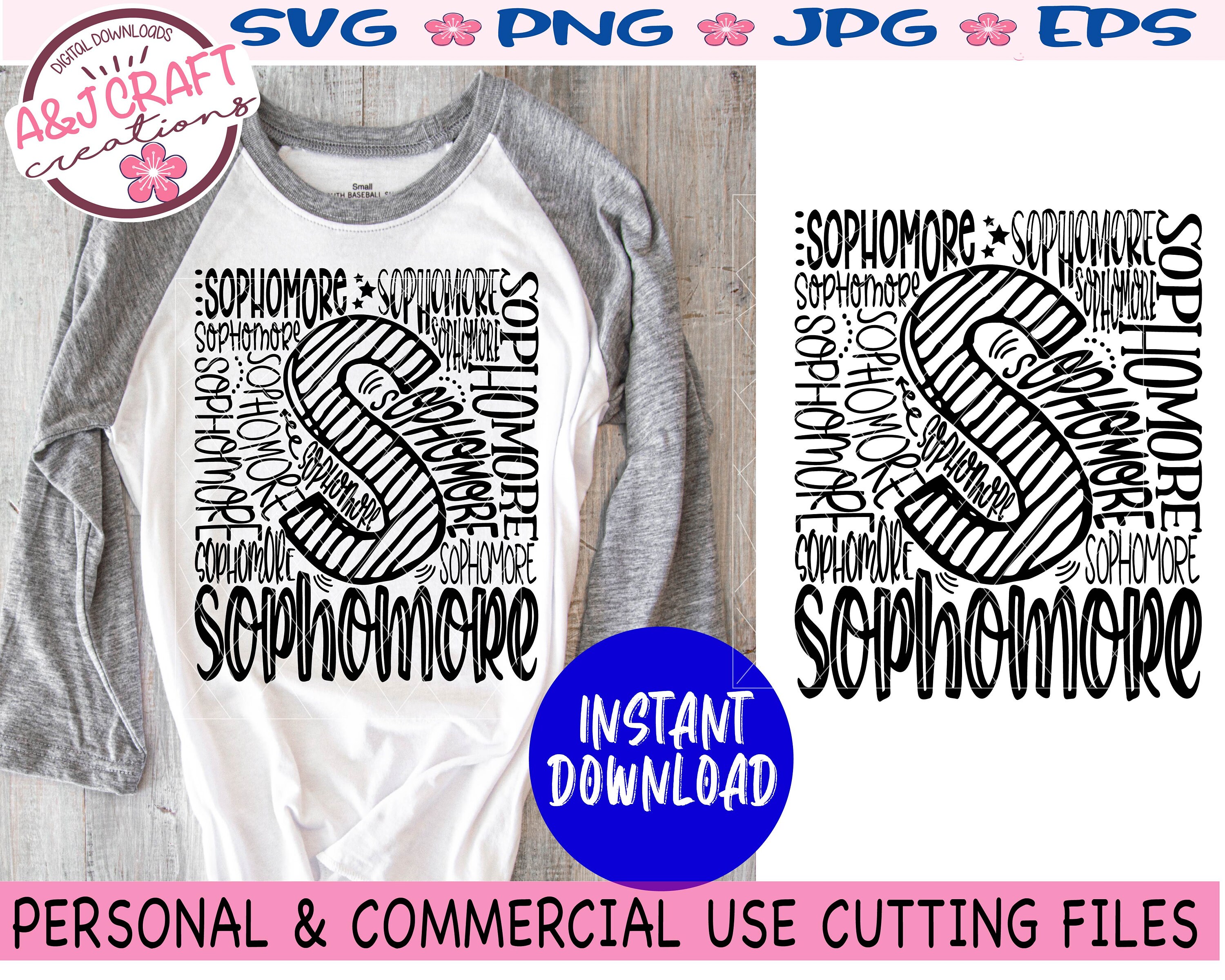 Sophomore SVG Class of 2024 Svg Sophomore Class Svg School Etsy