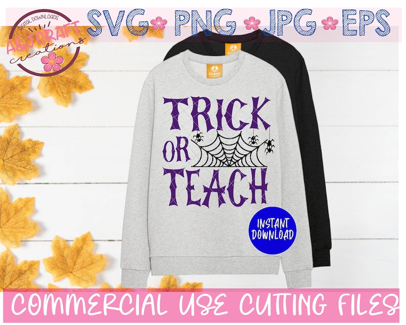 Teacher Halloween SVG Bundle School Bundle SVG Teacher | Etsy