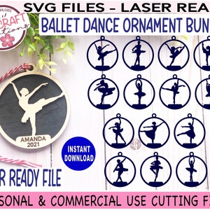 Ballett Tanz Ornament SVG Bundle, Ballett Ornament svg, Tänzerin Ornament, Ballerina Ornament svg, Tanz svg Ornament, Laser bereit Datei