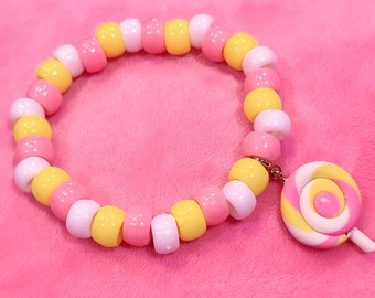 Bracelet Lollipops Neuf Avec étiquettes - Bijou Fantaisie Tendance Et Coloré