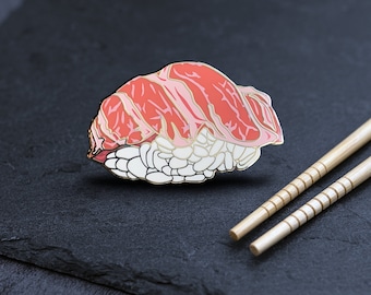 Otoro Tuna Nigiri Sushi Enamel Pin