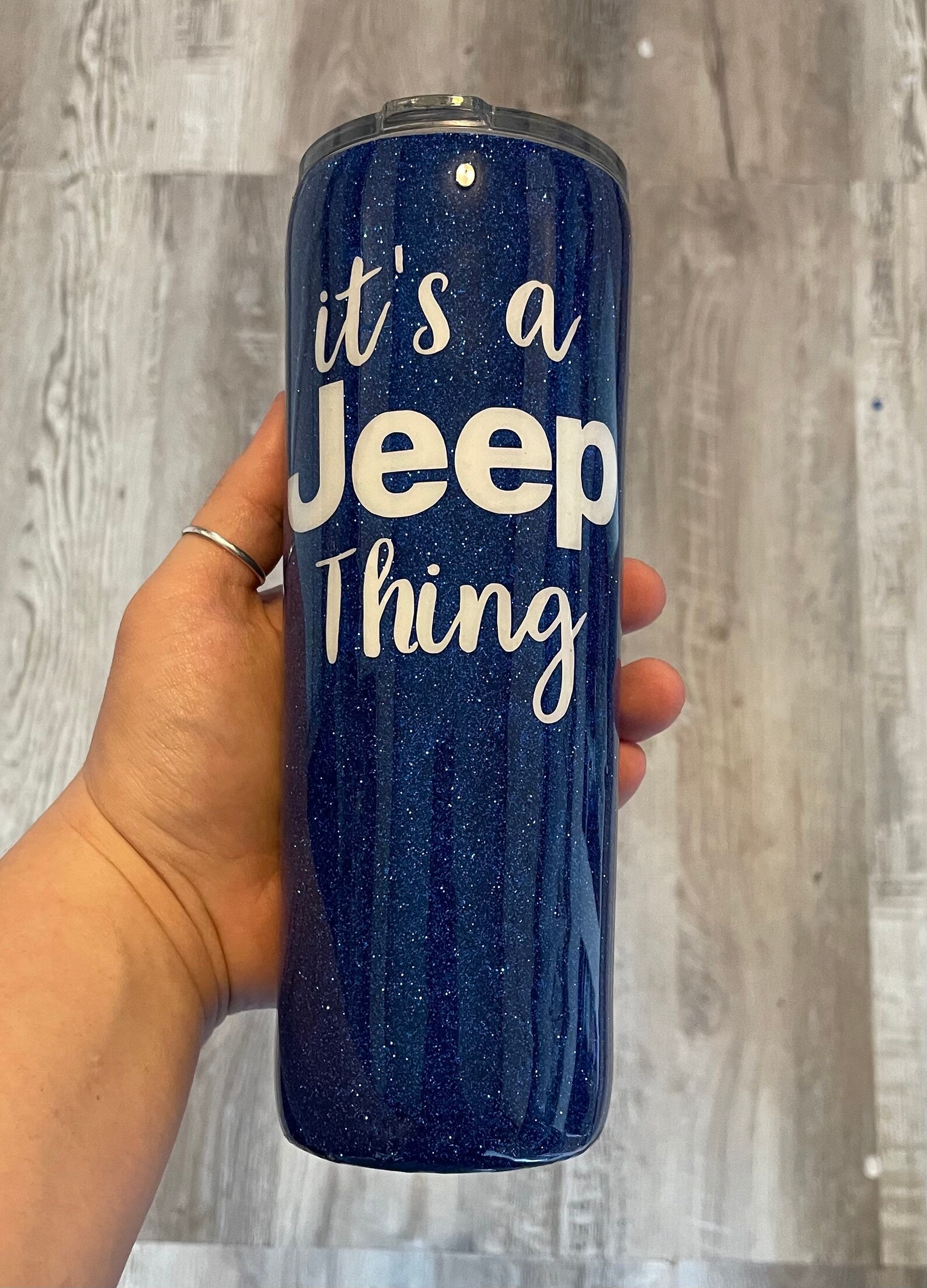 Jeep tumbler. Its a Jeep thing. Glitter tumbler. Jeep Etsy