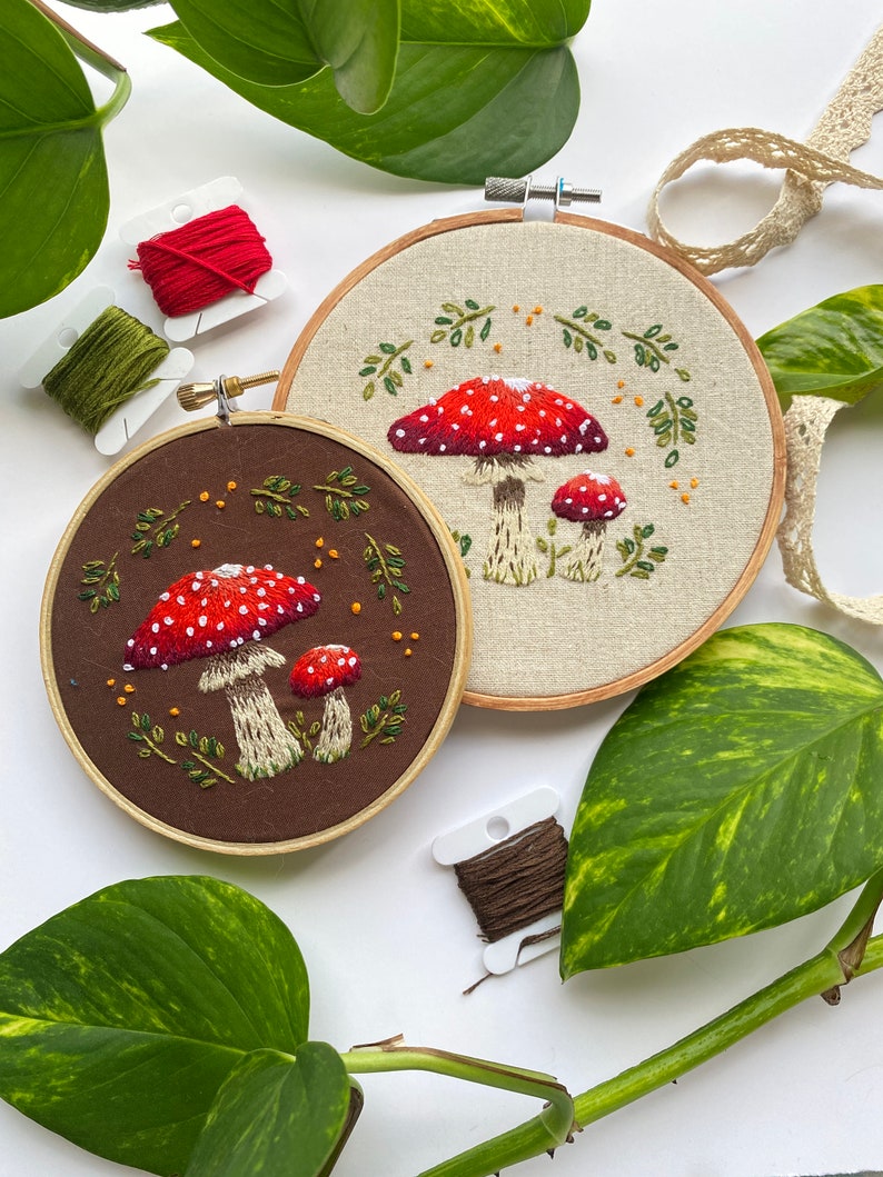 Little forest mushrooms pdf hand embroidery nwcvq pdf  etsy Little forest mushrooms pdf hand embroidery nwcvq pdf  etsy