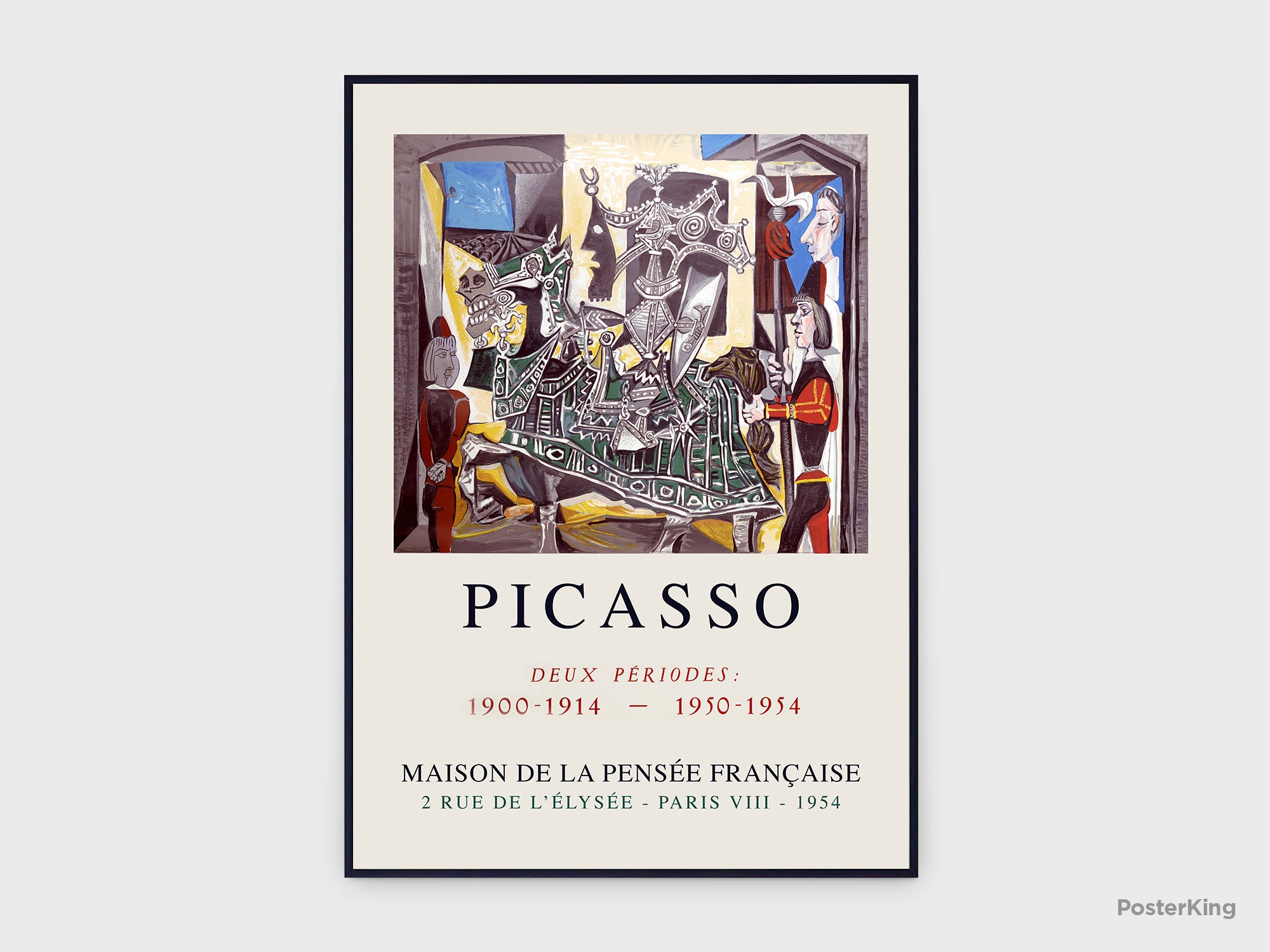 Pablo Picasso Maison De La Pensee Francaise Paris 1954 Exhibition