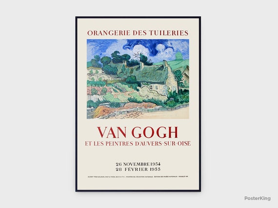 Vincent Van Gogh Orangerie Des Tuileries Paris 1954 Exhibition
