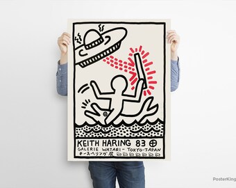 キース・ヘリング ギャラリーワタリ東京 1983 展覧会 オリジナル