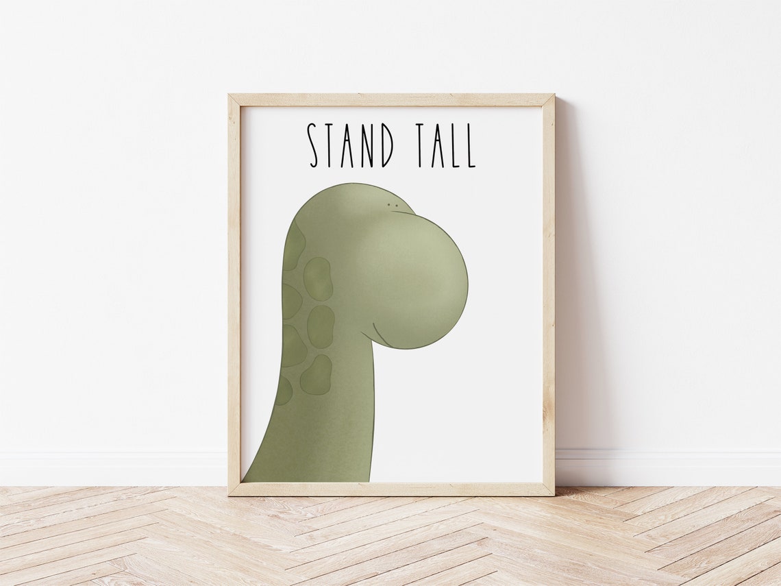 Dinosaur Wall Art Dinosaur Decor Dinosaur Nursery Nursery | Etsy