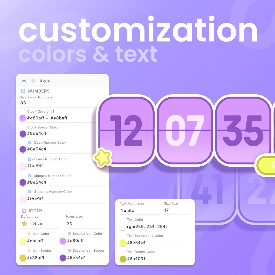Countdown Widget | Twitch & Youtube | Timer, Stopwatch and Pomodoro ...