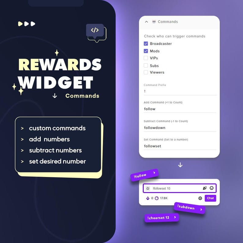 Reward Goal Widget | Prize Widget for Twitch Streamers | Customizable ...