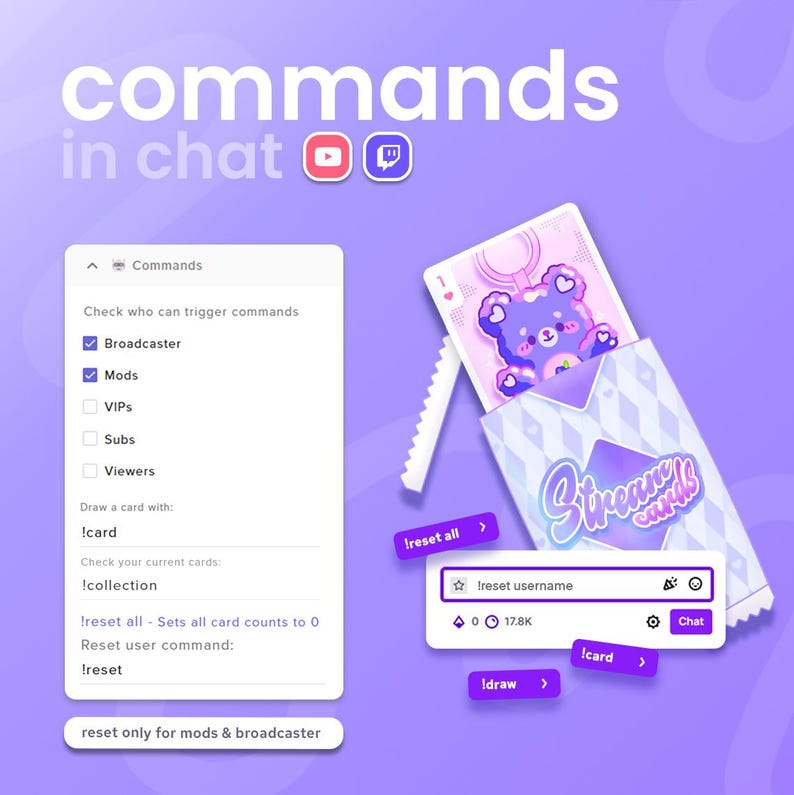 TCG Collectible Cards Widget | Twitch & Youtube | Blind Box ...