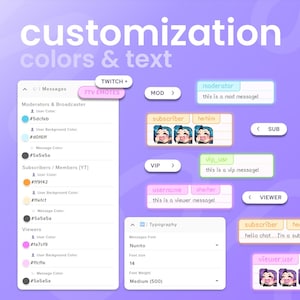 Pictochat Widget | Twitch & Youtube | Customizable | Chat With Alerts ...
