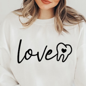 Tandarts Svg, tandheelkundige liefde Svg, tand Svg, tandheelkundige leven Svg voor shirts, png-bestand knippen voor Cricut, snijden Vinly Decal Svg Png Png Eps Dxf downloaden