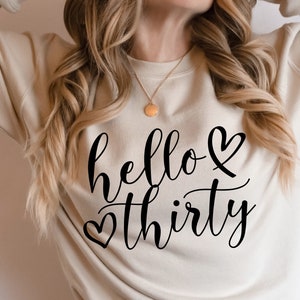Hello 30 Svg File for Cricut, Cut, Cuttable, Cutting Files / Hello ...