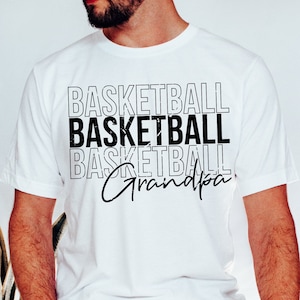 Abuelo de baloncesto Svg Png, Abuelo Svg, Diseño de camiseta Svg de baloncesto Impresión por sublimación Espíritu de equipo Svg Nieto Svg Png Descarga instantánea