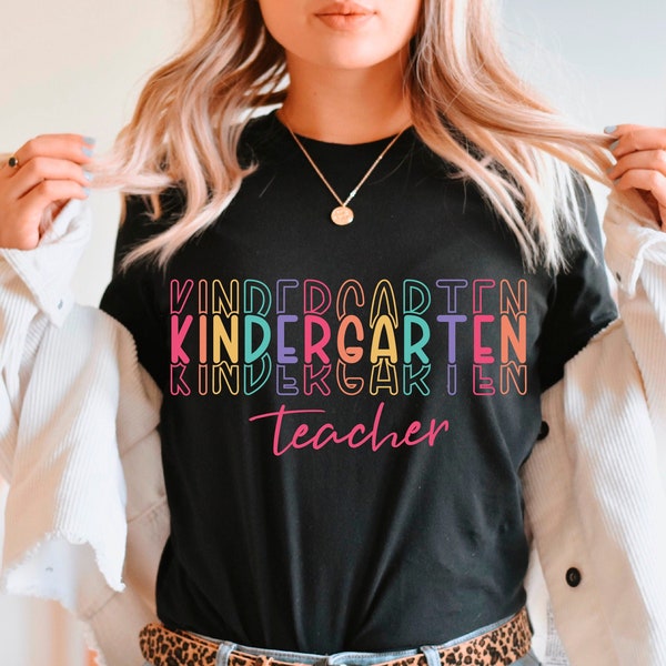 Kindergarten Teacher Svg, Teacher Svg, Funny Svg Quotes for Shirts Gift For Teacher Back to School Svg Png Eps Dxf Cut File Cricut Cutting