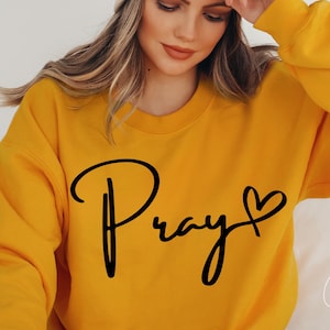 Beten Sie mit Herz svg, beten Sie svg, Gebetssvg-Schnitt-Datei, Glaube, Christ, Schrift-Svg-Dateien für Cricut, Schneidemaschinen und Silhouette Cameo