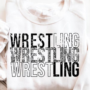 Wrestling-Svg, Retro Wrestling Mama-Svg, Wrestling-Silhouette-Svg, digitales grafisches Design, High School Wrestling Sublimationskunst