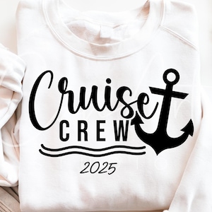 Cruise bemanning Svg, cruise bemanning 2025, familie-uitstapje Svg, zomervakantie Svg, Vacay Mode Svg voor shirt, vakantie Svg gesneden bestand voor Cricut Png Eps