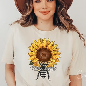 Abelha Girassol Png, Designs de Camisetas de Impressão por Sublimação, Abelha Png Clipart, Girassol Png, Citações de Abelha Png Arquivo Digital Download Instantâneo Mel Png