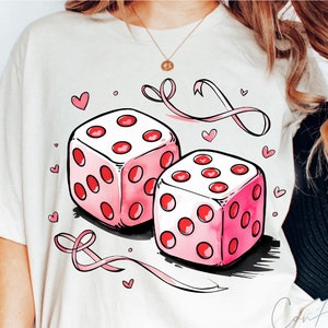Glückliches Herz Würfel Png, Valentinstag Clipart, Liebe Png Sublimation T-Shirt-Designs, niedliches Herz Clipart für DIY Handwerk, digitale Grafiken