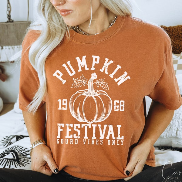 Retro Pumpkin Svg Png, Thanksgiving Festival Svg, Fall-Autumn Themed Svg Cut File for Cricut Vintage Svg for Shirts Sublimation Print Vector