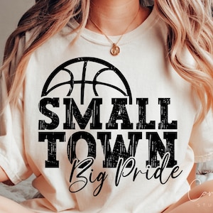 Kleinstadt Big Pride svg Png, Basketball Spiel Tag svg cut, Cricut, Sublimation T-Shirt kleinstadt Pride digitale Datei Basketball Vibes svg