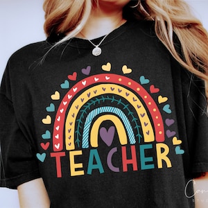 Lehrer Png, Lehrer Sublimations-T-Shirt Druck, Lehrer-Leben Png, Lehrer-Anerkennung Png, Geschenk für Erzieher Png, bester Lehrer aller Zeiten