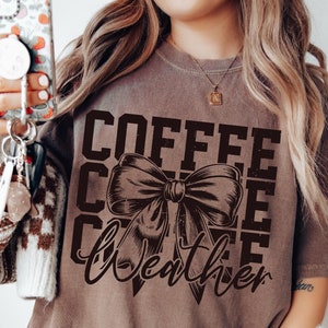 Météo café Svg Png, Svg pour amateur de café, T-shirt café, modèles de tasses, silhouette coupée, Cricut ou conception par sublimation graphique vectoriel imprimable
