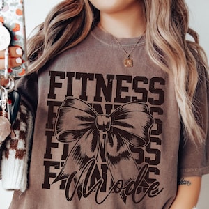 Svg mode fitness, Svg chemise fitness, Svg sport rétro, Svg sport maman sport coupe Cricut, sublimation de silhouettes graphiques vectoriels