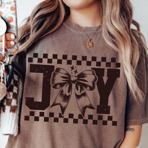 Christmas Joy SVG PNG: Holiday Shirt Design (Digital Download)