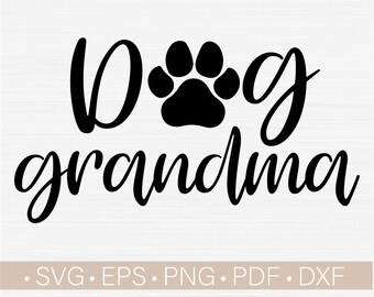 Download Dog Grandma Svg Etsy