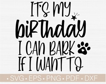 Download Dog Birthday Svg Etsy