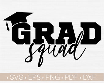 Download Graduation Squad Svg Etsy