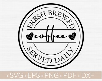 Download Fresh Coffee Svg Etsy