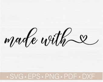 Download Made With Love Svg Etsy