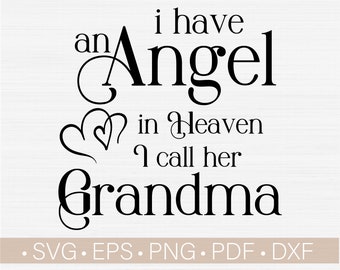 Download Grandma Angel Svg Etsy