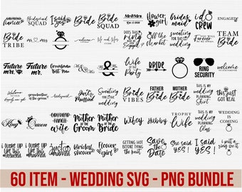 Wedding Svg Etsy