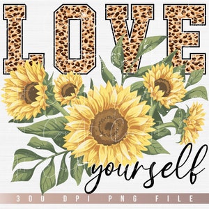 Ama te stesso PNG, Girasole PNG, Citazione grafica sull'amor proprio PNG, Ispiratrice PNG, Affermazione positiva PNG, Citazione motivazionale sulla cura di sé PNG