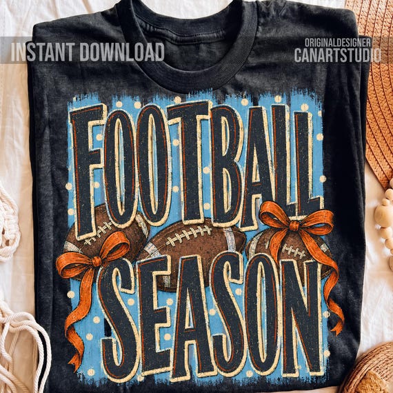 Football Season PNG, Game Day Sublimation Design, Commercial Use Digital File