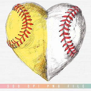 Half honkbal softbal hart png sublimatie ontwerpen, retro T-shirt print bestand moeder leven png honkbal mama png digitaal bestand direct downloaden
