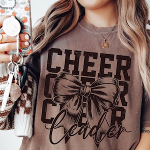 Cheerleader SVG PNG: Cheer Squad T-Shirt Mug Design (Digital File)