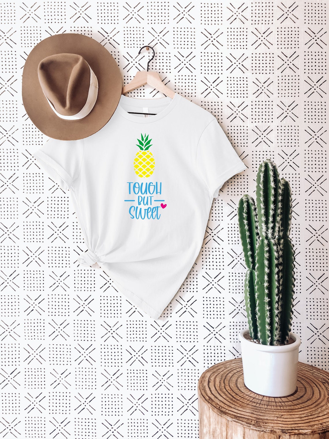 Download Pineapple Svg / Funny Summer Quote Svg / Tough but Sweet ...