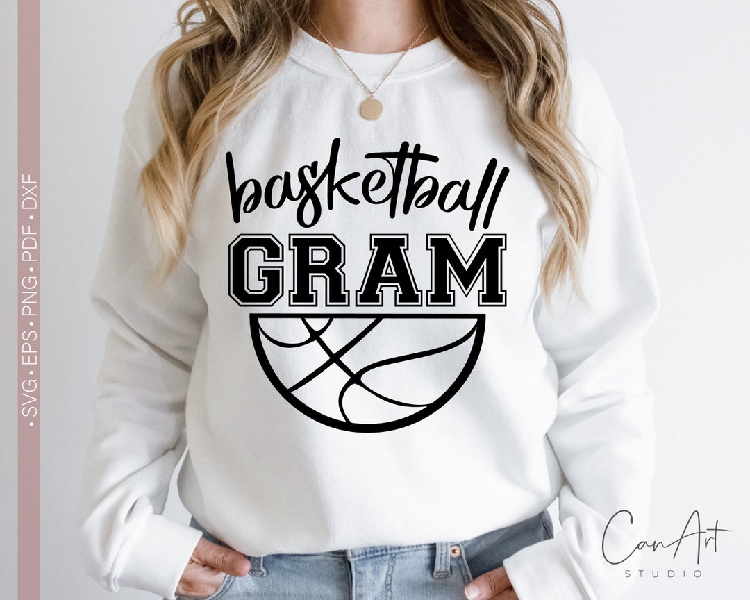 Basketball Gram Svg, Basketball Grammy Svg Cut File,basketball Svg