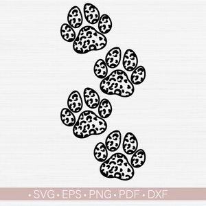 Paw SVG, Dog Paw Svg, Paw Print Outline, Paw Silhouette, Paw Prints Svg  Png, Cat Paw Svg, Animal Paw, Dog Foot Print, Dog Paw Silhouette 